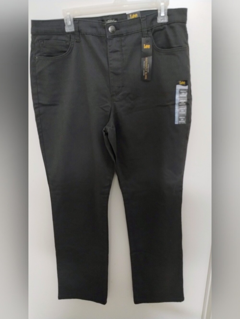 Lee Woman's Dark Grey Straight Leg Fit Pants